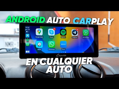 COMO tener ANDROID AUTO o APPLE CARPLAY en cualquier AUTO!!