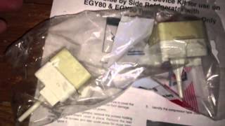 Replacing a Burnt Refrigerator Compressor Start Relay