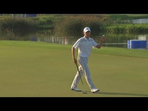 Guan Tianlang highlights in Round 1 of Zurich Classic