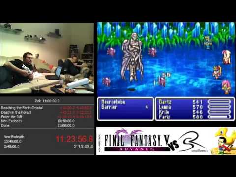 Final Fantasy V Advance - Five on Necrophobe