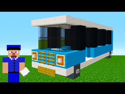 TSMC - Minecraft - Minecraft Tutorial: How To Make A City Bus "2019 City Tutorial"