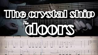 The crystal ship - The Doors | TABS Guitar & Bass | Cover | Tutorial