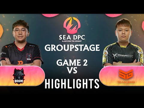 Game 2: Boom Esports vs Team SMG | DPC SEA 2021/2022 Tour 3: Division I & II