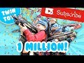 Nerf War :  1 MILLION SUBSCRIBERS!!!