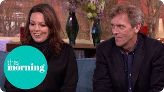 Hugh Laurie on this morning 