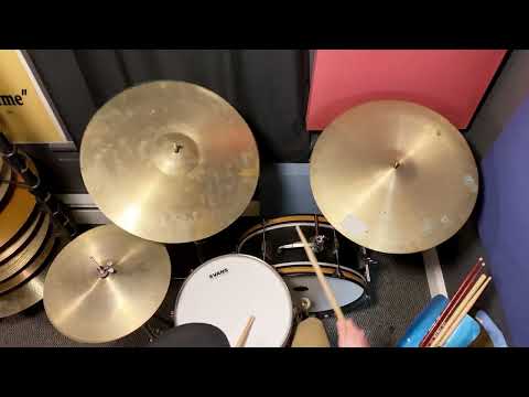 1970s A. Zildjian 20" "Hollow Stamp" Medium Ride Cymbal 2520g image 5