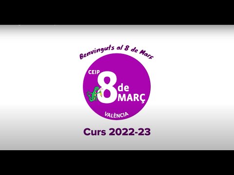 Benvinguts al 8 de Març