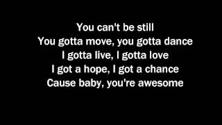 Awesome - Kanye West (lyrics)