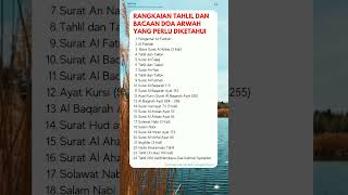 Download lagu Rangkaian tahlil dan bacaan doa arwah yang perlu diketahui #islamicstatus #shorts #reminderislamic mp3