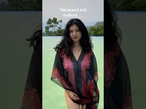 Alice-i chhelo lutuk 😍 Khawi lai ah khian nge i paused 🤭#reels #mizo #mizoram