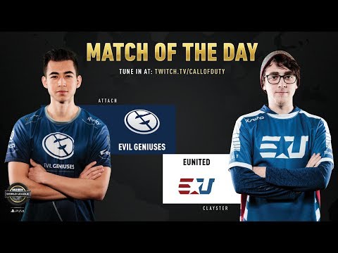 Evil Geniuses vs eUnited | CWL Pro League 2019 | Cross-Division | Week 5 | Day 1