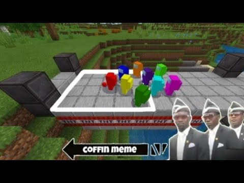 Coffin Meme "Among Us" Traps Edition Part 5 - Minecraft