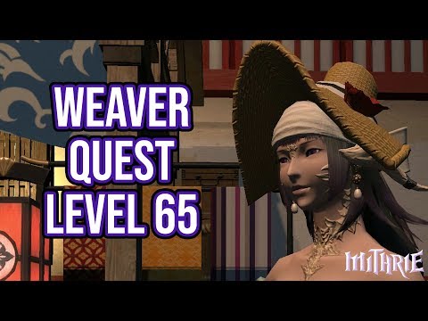 FFXIV 4.0 1143 Weaver Quest Level 65