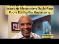 Ilaiyaraaja Mayamalava Gaula Raga Poova Eduthu Oru Maalai Song