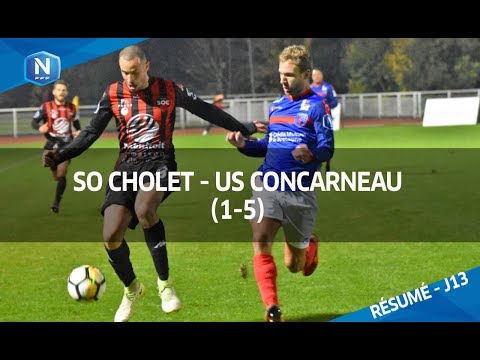 J13 : SO Cholet - Concarneau (1-5), le résumé