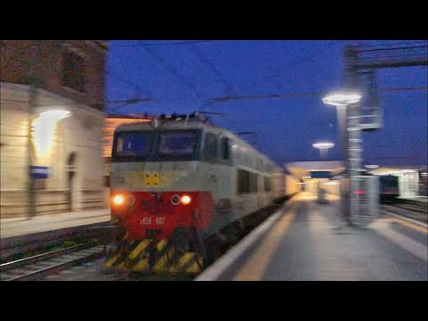 IL GRANDE RITORNO DEL E656.607 [in livrea d'origine] IN PUGLIA!