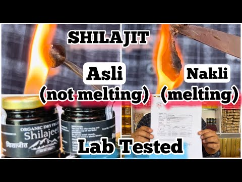 Original vs Fake Shilajit by Organic Dry Fruits Kashmir असली शिलाजीत कैसे पहचाने