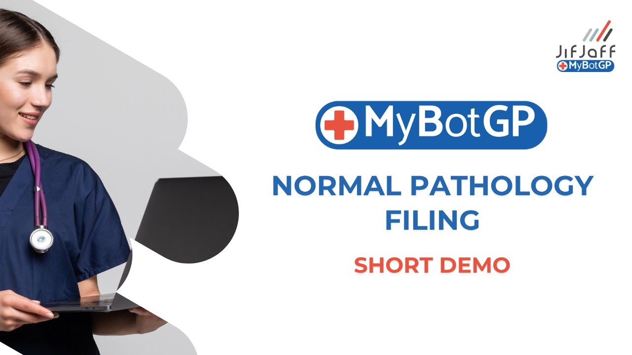 MyBotGP Normal Pathology Filing Short Demo