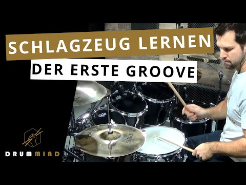 Schlagzeug lernen – Der erste Groove für Schlagzeug Anfänger