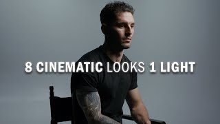 8 CINEMATIC Looks With ONLY 1 light