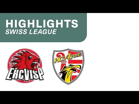 Visp - Ajoie 1:4 - Highlights Swiss League