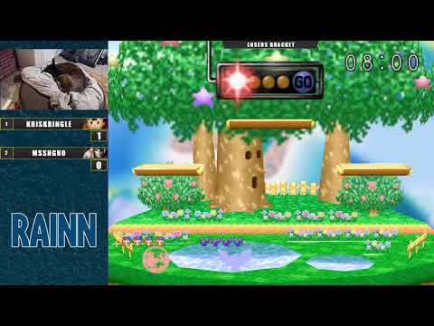 Charity West - KrisKringle (Ness) Vs. MssngN0 (Captain Falcon) Super Smash Bros. - SSB64