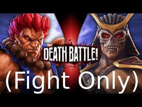 Akuma VS Shao Kahn (Street Fighter VS Mortal Kombat) | DEATH BATTLE! Fight Only