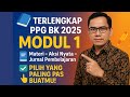 100 Paham Modul 1 PPG BK 2025 Materi Aksi Nyata Jurnal Pembelajaran Lengkap