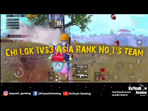 PUBG Mobile 丨This is how I 1v3 S10 Asia Rank No.1's Team ft.KaYeah Gaming