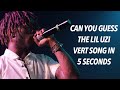 Try To Guess The Lil Uzi Vert Song In 5 Seconds True Fan Test