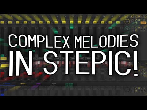 Making Complex Polyrhythm Melodies in Stepic!