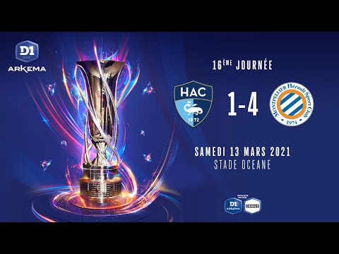 D1 Arkema, J16 : Le Havre AC - Montpellier HSC (1-4)