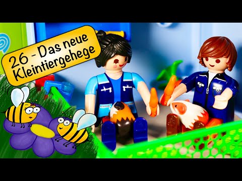 PLAYMOBIL® Familie Biene - Folge 26 - Das neue Kleintiergehege 😍🐹