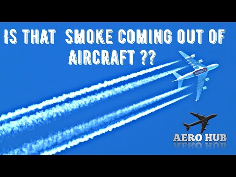 Contrail and How it is formed||What is Contrail|| Vapor Trails||AERO HUB