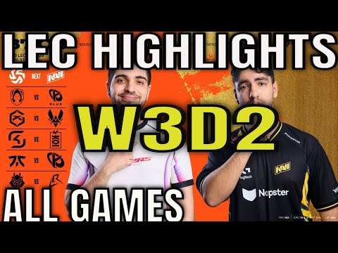 LEC Week 3 Day 2 Highlights ALL GAMES - LEC W3D2 2026