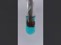 WOW Redox Reaction Between Iron And Copper Ions Shorts
