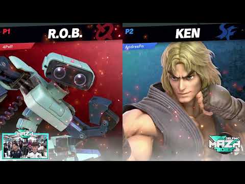 Delfino Maza 2023 TOP 32  - AndresFN (Terry, Ken) Vs. CK (R.O.B) - SSBU Tournament