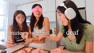 BLIND, DEAF, & MUTE CHALLENGE!