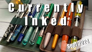 #CurrentlyInked September 2024! Montegrappa, Asvine, Franklin Christoph, TWSBI | Anita Anglin