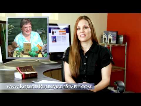 Robert's Rules Revealed: Ep. 3 - How to Handle Committee Recommendations