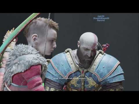 God of War[PS4] pt 98: The Troll Grendel Brothers Fight
