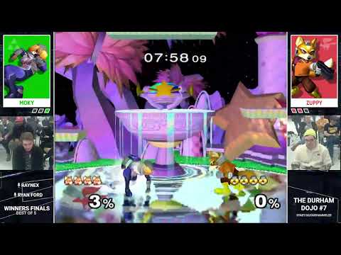 The Durham Dojo #7 Winners Finals - moky (Sheik) vs Zuppy (Fox)