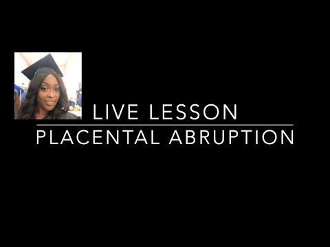 Placental Abruption in Nursing