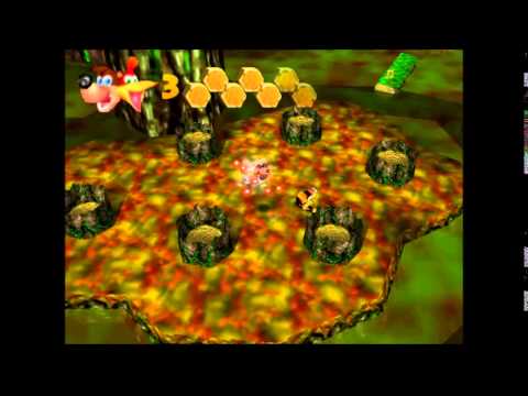 Banjo Kazooie N64 | 100% Walkthrough #06 | Bubblegloop Swamp (world 4) part 1