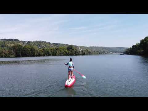 Près de Giverny, en paddle sur la Seine aux portes du Vexin