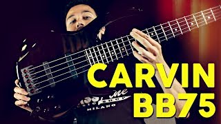 Video thumbnail for Carvin (Kiesel Guitars) BB75 Bunny Brunel signature Bass by Bassline Music Shop