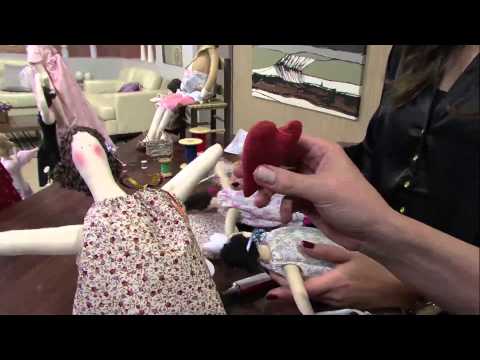 Mulher.com 17/05/2013 Rosy Mason - Guirlanda de tilda  Parte 2/2