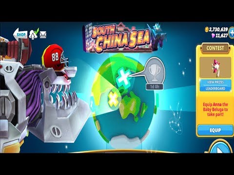 Most Gem Fish Eaten (Anna Baby Pet) Live Contest - Hungry Shark World