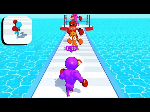 Level Up Runner - All Levels Gameplay Android,ios (Levels 1-4) - YouTube