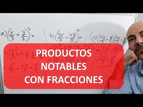 PRODUCTOS NOTABLES CON FRACCIONES